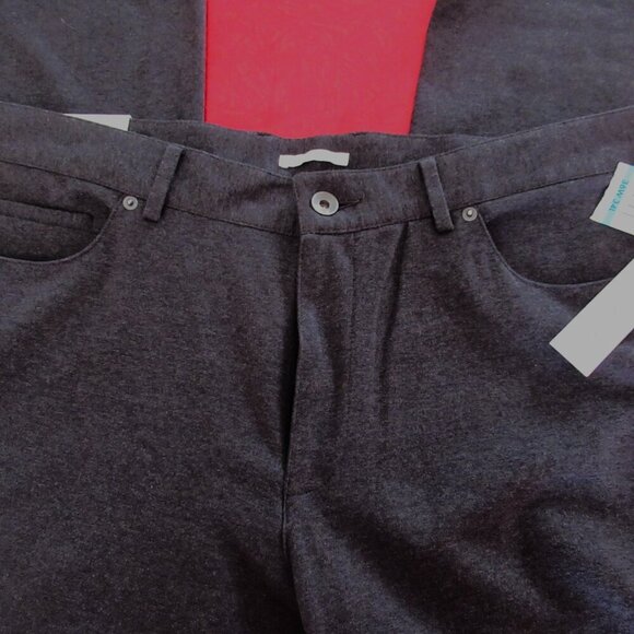 Calvin Klein Men's Refined Slim Fit Stretch Pants 5 Pocket 36W - Picture 8 of 9